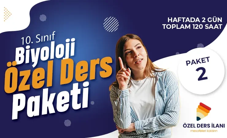 10. Sınıf Biyoloji Özel Ders Paketi 2