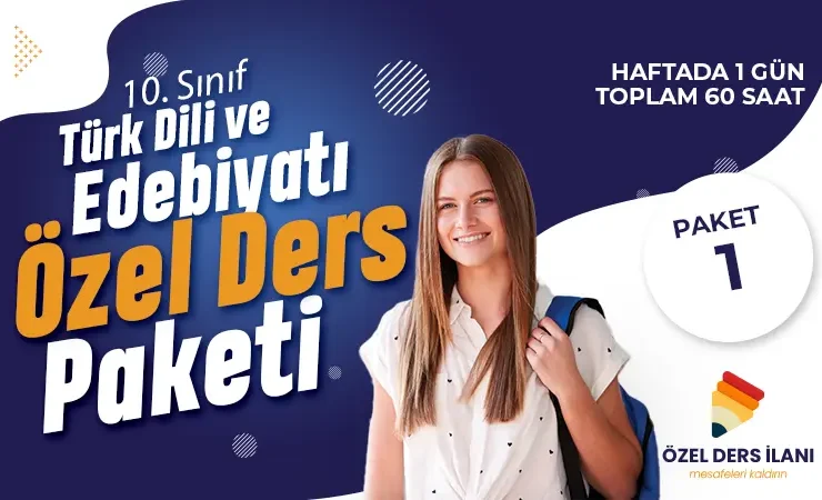 10. Sınıf Türk Dili ve Edebiyatı Özel Ders Paketi 1