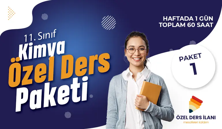 11. Sınıf Kimya Özel Ders Paketi 1