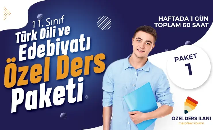 11. Sınıf Türk Dili ve Edebiyatı Özel Ders Paketi 1