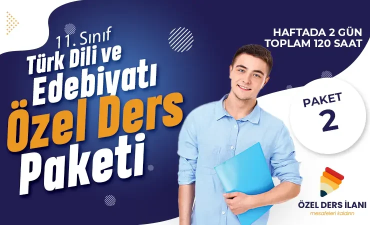 11. Sınıf Türk Dili ve Edebiyatı Özel Ders Paketi 2