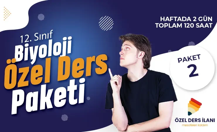 12. Sınıf Biyoloji Özel Ders Paketi 2