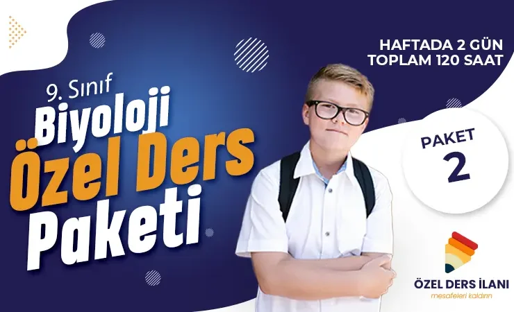 9. Sınıf Biyoloji Özel Ders Paketi 2