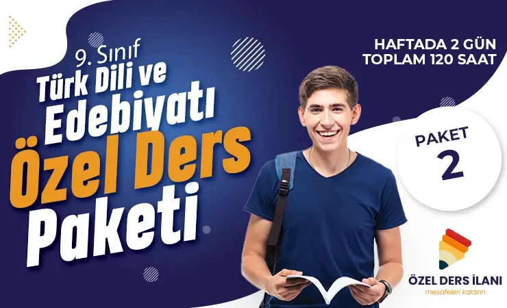 9. Sınıf Türk Dili ve Edebiyatı Özel Ders Paketi 2