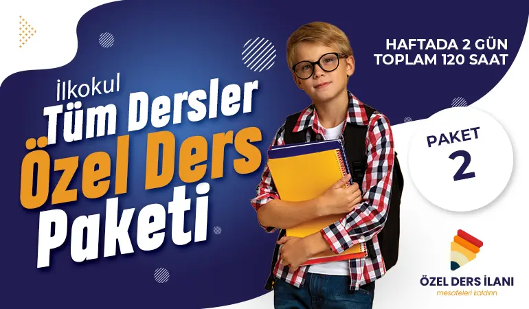 Tüm Dersler Özel Ders Paketi 2