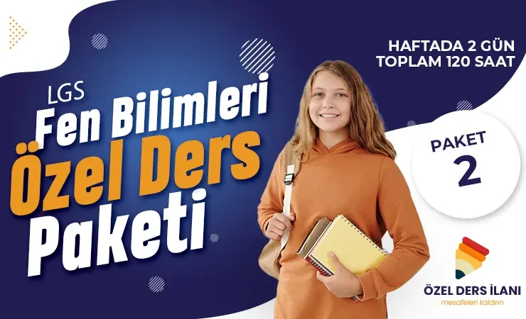 LGS Fen Bilimleri Özel Ders Paketi 2
