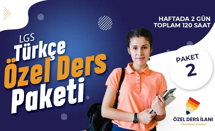 LGS Türkçe Özel Ders Paketi 2