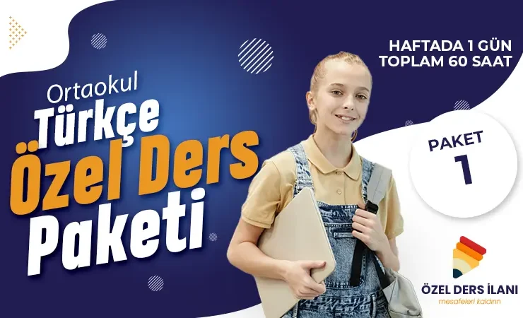 Ortaokul Türkçe Özel Ders Paketi 1