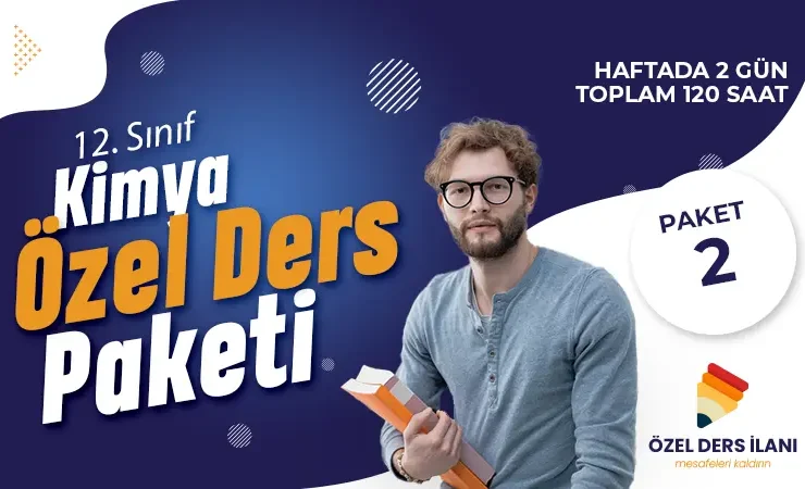 12. Sınıf Kimya Özel Ders Paketi 2