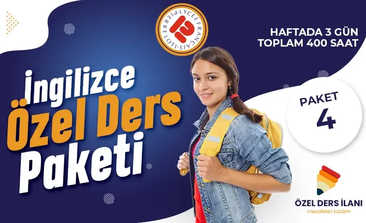 Pierre Loti İngilizce Özel Ders Paketi 4